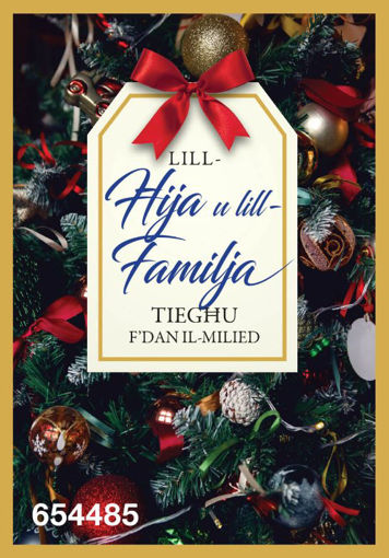 Picture of LIL HIJA U LILL-FAMILJA TIEGHU FDAN IL-MILIED KARTOLINA